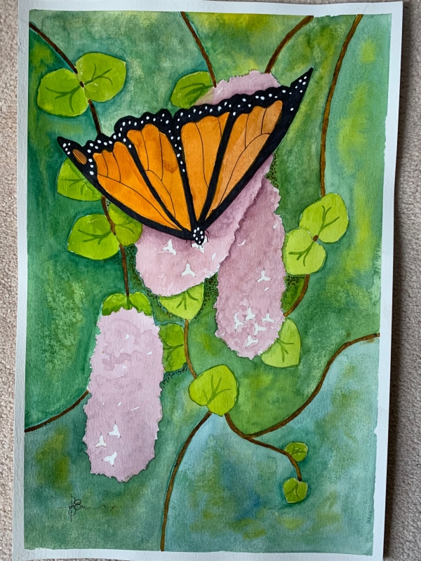 Lunch Break by artist K June Baker